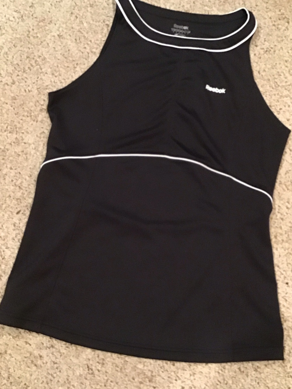 Reebok One-Piece with White Piping